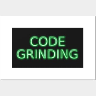 Code Grinding Posters and Art